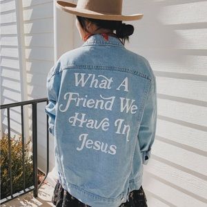 Elevated Faith Denim Jacket